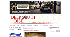 Desktop Screenshot of deepsouthdish.com